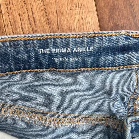 AG "PRIMA ANKLE CIGARETTE" JEANS WITH FRAYED HEM - Picture 5 of 6